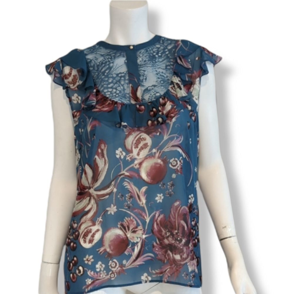 New Roberto Cavalli Silk Blouse